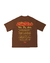 Camiseta HOLYCLUB Unissex Marrom/Off White - loja online