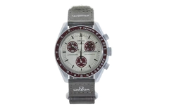 RELÓGIO SWATCH X OMEGA BIOCERAMIC MOONSWATCH MISSÃO A PLUTÃO SO33M101