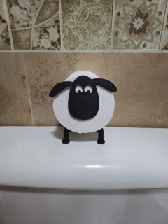 Porta Repuesto Rollo Papel Higienico Oveja Deco Baño - comprar online