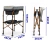 Catre Baño BB080A-60 Mega Baby Bañera Cambiador Estante Plegable