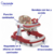Andador Caminador Mega Baby Nimbo 2 En 1 Musical - comprar online