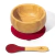 Bowl Plato Bebé Madera Bamboo Bambu Silicona Cuchara Avanchy - comprar online