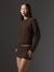 Sweater Alpes chocolate on internet