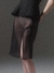 Pollera organza Emilita - negro - buy online