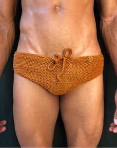 Sunga Slip em Crochê na internet
