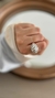 Anillo Ovalo - Plata Electro