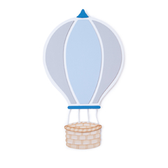 Aplique de Parede de MDF Coleção Balão Listras