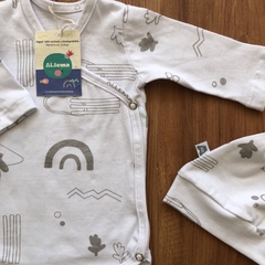 Ajuar blanco con estampa AI.LEMA - tienda online