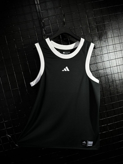 Regata Dry fit Adidas - preto