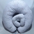 Nidito reversible estampado + almohadon de lactancia + cuellito - comprar online