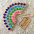 Arcoiris pompones