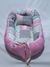Nidito reversible estampado + almohadon de lactancia con cuellito