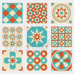 AZULEJOS BEACH X 6 UNIDADES