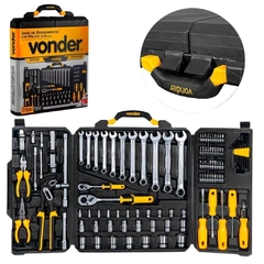Jogo De Ferramentas Com 110 Peças Vonder - Cromado - comprar online