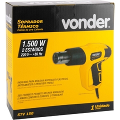 Soprador Térmico 1500W com 2 Estágios - VONDER-STV150 na internet