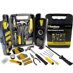 KIT DE FERRAMENTAS 200 PEÇAS - TITANIUM