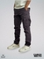 Pantalón CARGO RECTO LR gris plomo