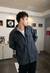 Camisaco liso gris plomo - comprar online