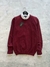 Sweater hilo panal bordó