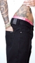 Jeans MOM APTO LISO negro - HENDRIX