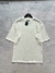 Remera OVER wafle blanca
