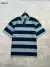 Remera OVER RAYADA azul/celeste