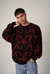 SWEATER OVER BUTTERFLY negro