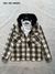 Camisaco paño c/ capucha LR negro - comprar online