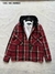 Camisaco paño c/ capucha LR bordó - comprar online