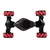 2.4ghz 4wd rc controle remoto torção dublê carro machaine com luzes de relógio música no rádio off-road vechenia presente brinquedo para crianças