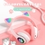 Fone Orelhas de gato bonito fones de ouvido sem fio com luz flash microfone led e bluetooth na internet