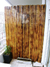 Panel Cerco De Caña Tacuara Bambu Flameado Quemado Xm2 18cuo