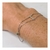 Pulseira Inicial com Esmeraldas - comprar online