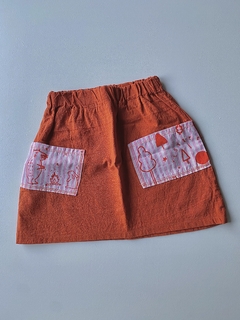 Pollera tierra - comprar online