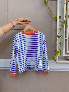 Remera Raya azul - comprar online