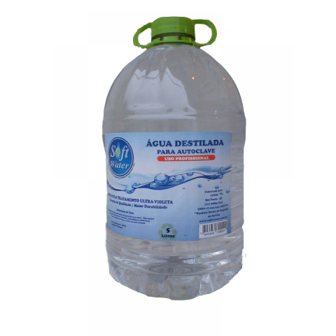Água Destilada Para Autoclave 5L - Soft Water