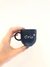 Fosca xícara café azul marinho personalizada