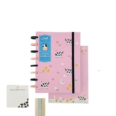 Caderno Argolado Vaquinhas - Buendia