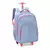 Mochila Rodinhas Lilás com Rosa - Up4You