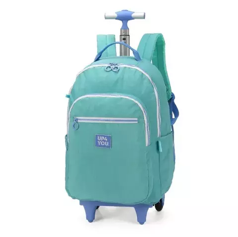 Mochila Rodinhas Turqueza e Azul - Up4You