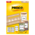 Pimaco Etiquetas Brancas Para potes de Mantimentos (12 etiquetas impressas e 6 etiquetas para escrever) - 18 etiquetas