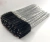 Escovinhas c/ glitter - Preto ( 50uni)