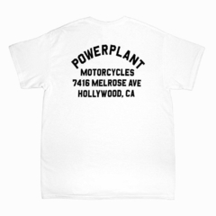 Remera Powerplant Garage Blanca - comprar online