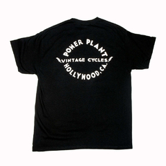 Remera Powerplant Vintage Cycles Negra - comprar online