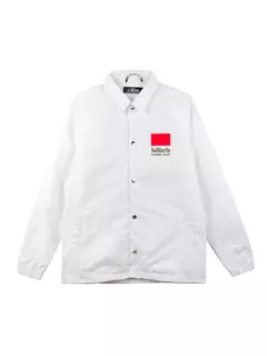 Campera El Solitario Racing Team Blanca