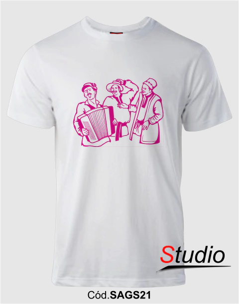 Camiseta Acordeon, Gaita, Sanfona SAGS21