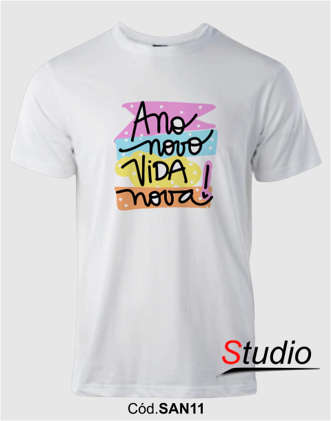 Camiseta Ano Novo SAN11