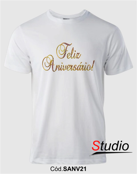 Camiseta Aniversário SANV21