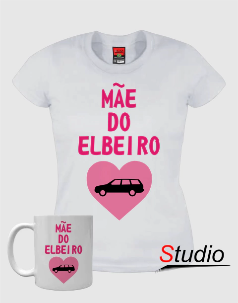 Kit Camiseta e Caneca - Mãe do Elbeiro - comprar online