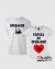 Camisetas Operador EP e Esposa do Operador EP - Cor Branca